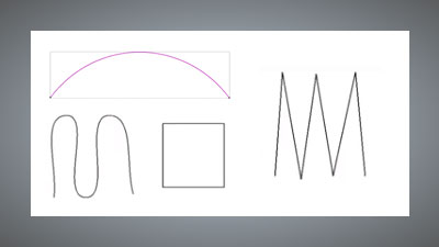 Different types of vector lines in Carveco