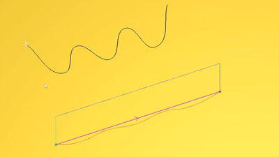 Fluted toolpath with modulation curve